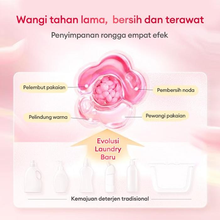 Terlaris BISA CODLIBY Deterjen Laundry Pods / Kapsul (30 Pods) - 10x Lebih Efektif Penghilang Noda,