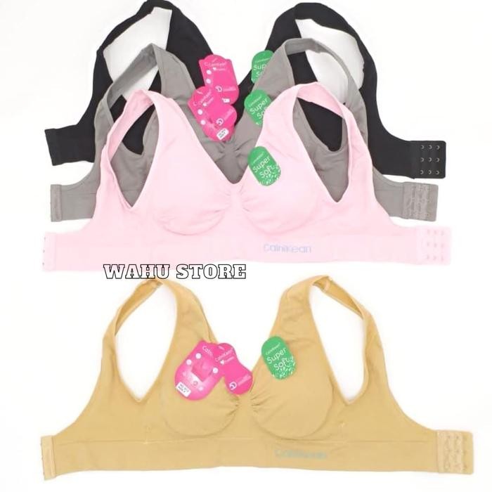 MINISET Bra Bh Anak Perempuan Remaja Pakai Busa Pengait 3 Tali Besar