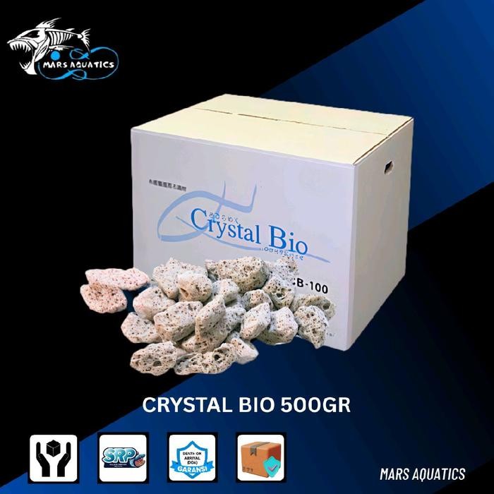 Ready Media Filter Crystal Bio 500Gr Original Japan Kristal Bio Crystal Bio Bio Media Filter