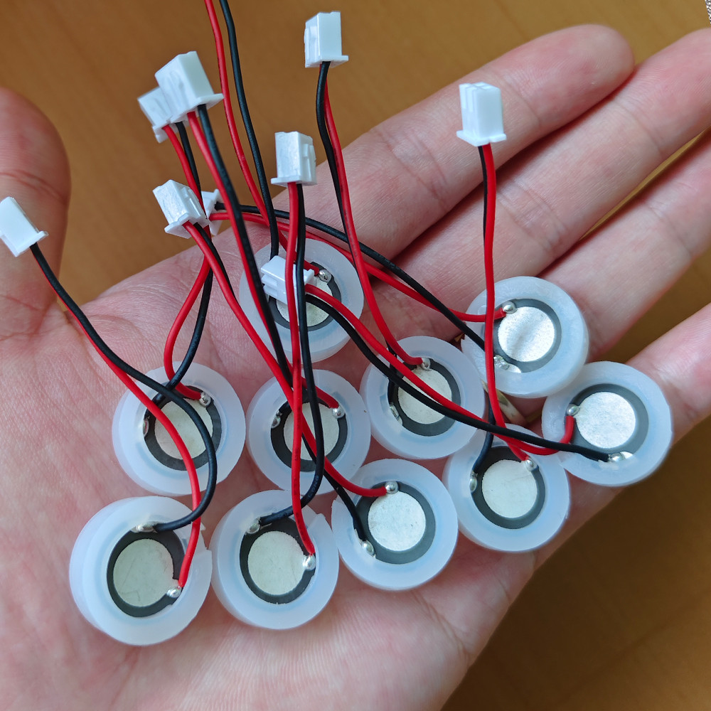 16mm 2.4Mhz Ultrasonic Atomizer Mist Maker Fogger Atomizing Transducer With Sealing Ring Oscillating