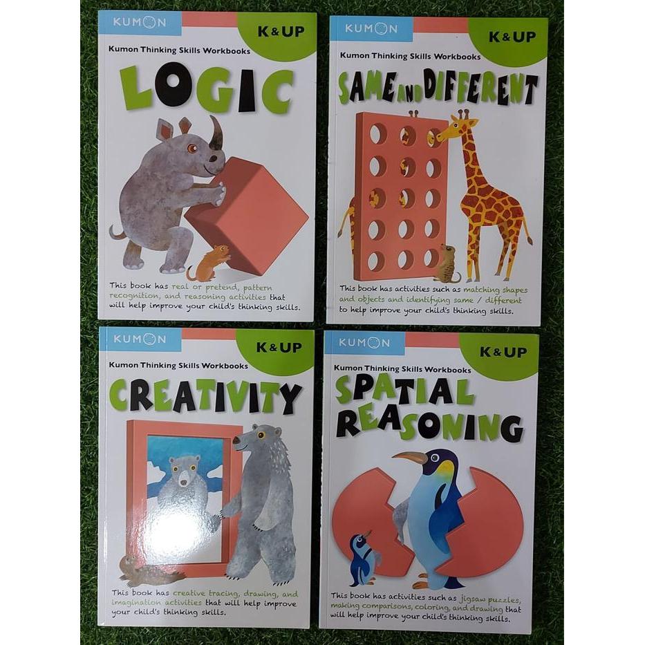 KUMON THINKING WORKBOOK K AND UP