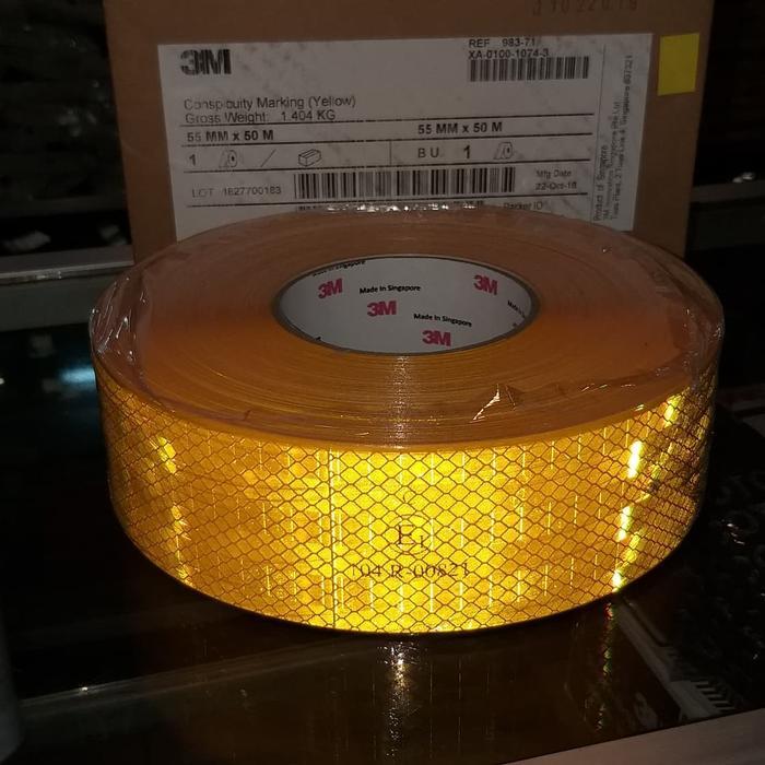 3M Stiker Scothlite Reflektor Diamond Grade-Sticker Original 3M