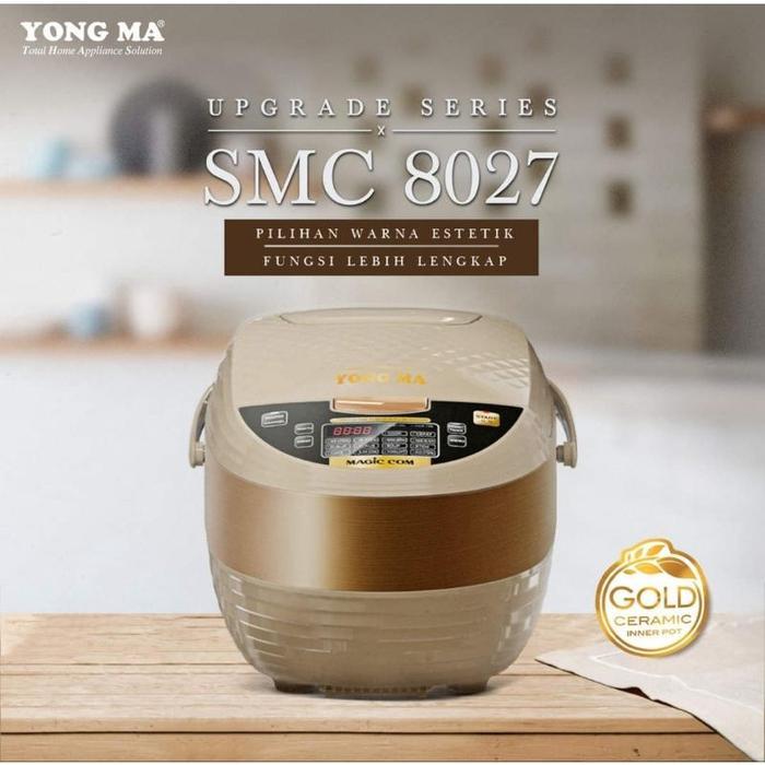 Magic Com Yong Ma Smc-8027 / Yongma Smc8027 / Smc 8027 Rice Cooker