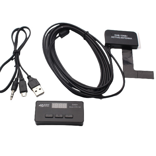 BELI SEKARANG car DAB module box Digital Audio raido  Broadcasting Radio Tuner Amplified Antenna Rec