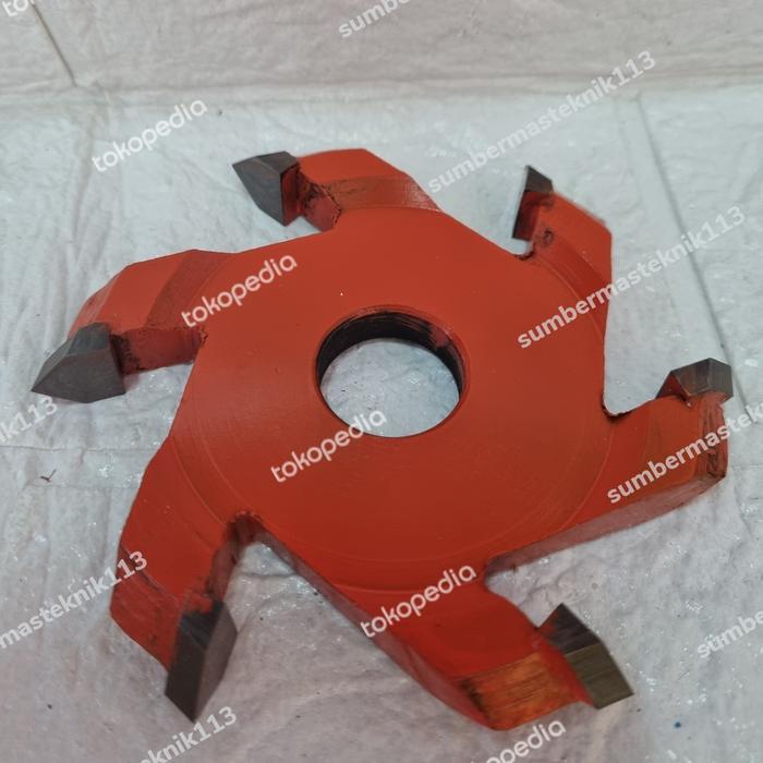 Pisau Potong Acp Model V 6 Mata / Cutter Groving Acp Alumunium 6T Gercep