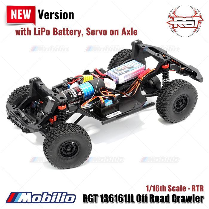 Rc Rgt 136161 Jl Rtr Offroad Rock Crawler 1/16 Scale 2.4 Ghz 4Wd New Version