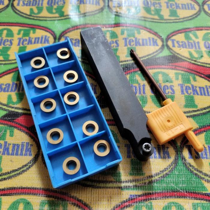 Holder Bubut Radius R0,5 Stang Pahat Radius 16Mm Set Insert Rpmt10