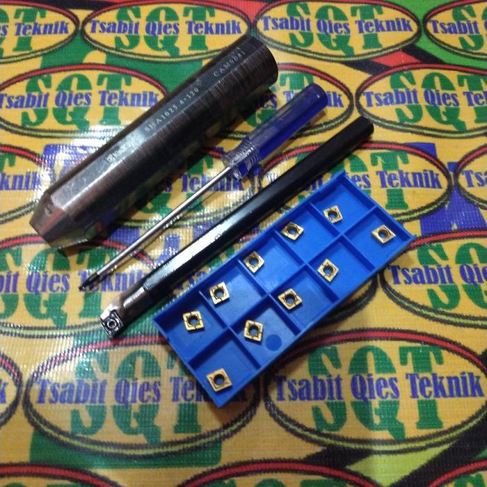 Kyocera Sleeve Holder Bubut Cnc Lathe Toolsset Holder 10Mm Set Insert