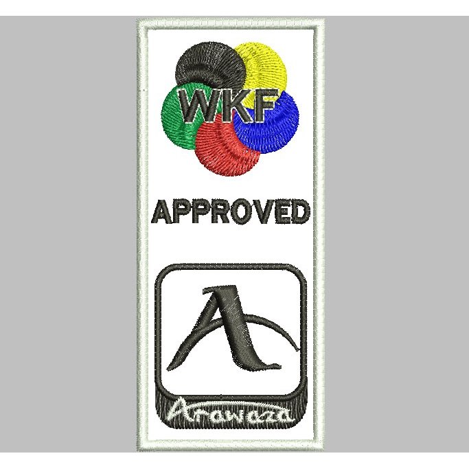 DD-263 PATCH BORDIR WKF APPROVED ARAWAZA LOGO EMBROIDERY