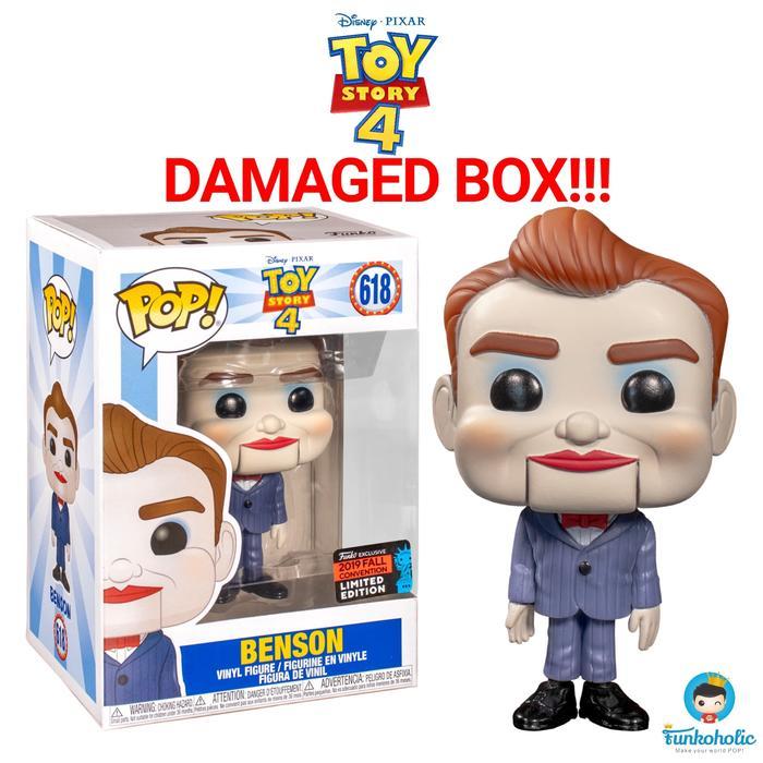 Funko Pop Disney Toy Story 4 - Benson (Nycc Exclusive) [Damaged Box]