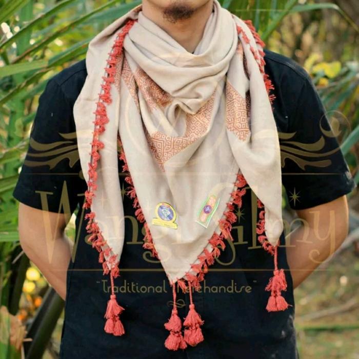 Sorban Kashmiri Kualitas Wahid Asli India, Sorban Segi Empat, Kashmiri