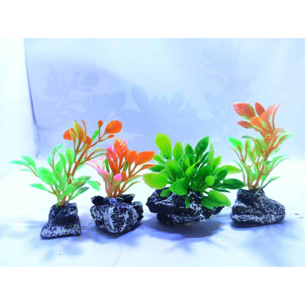 Full set Batu Hiasan Aquarium/ Tebing Aquarium/ Bahan Resin/ Ornament Aquarium