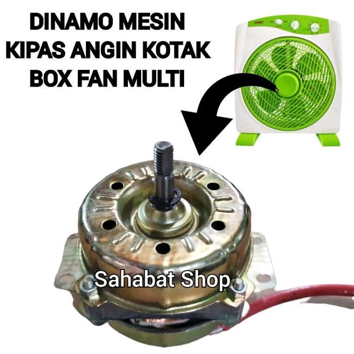 DINAMO MESIN KIPAS ANGIN DUDUK KOTAK/ BOXFAN MULTI GMC SANEX