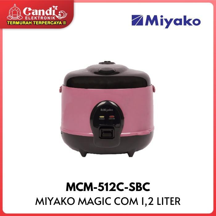 MIYAKO Rice Cooker Magic Warmer 1,2 Liter MCM-512C-SBC - PINK