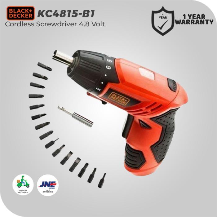 Bor Obeng Cordless Screwdriver 4.8V (KC4815-B1)