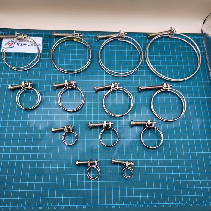 KLEM SELANG KAWAT DOUBLE / WIRE HOSE CLAMP