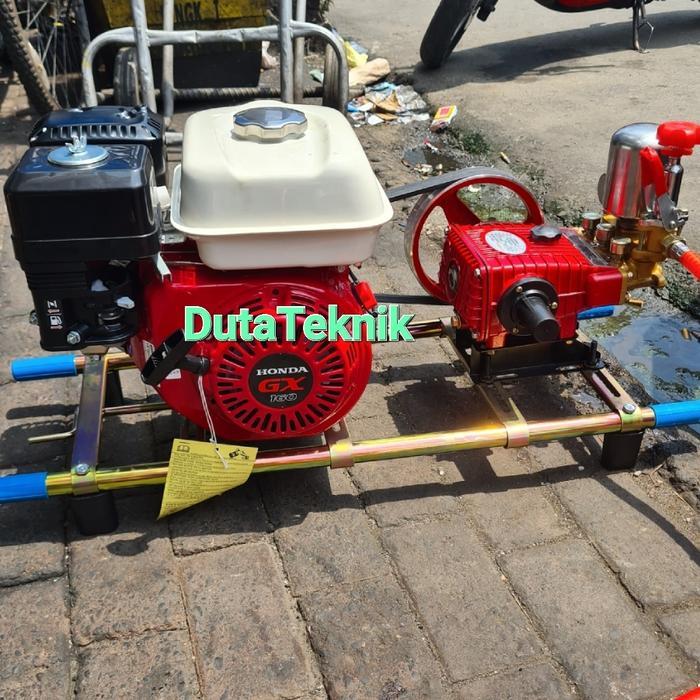 Mesin sprayer 22 pompa air honda gx steam mobil motor ladang sawit