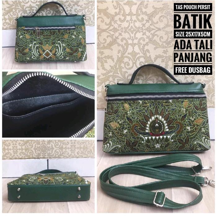 ADIVA--TAS POUCH BATIK PERSIT