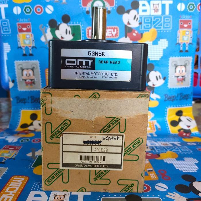 MOTOR GEARBOX 5GN5K RATIO 1:5 ORIENTAL MOTOR