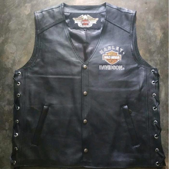 Rompi kulit HD Harley Davidson