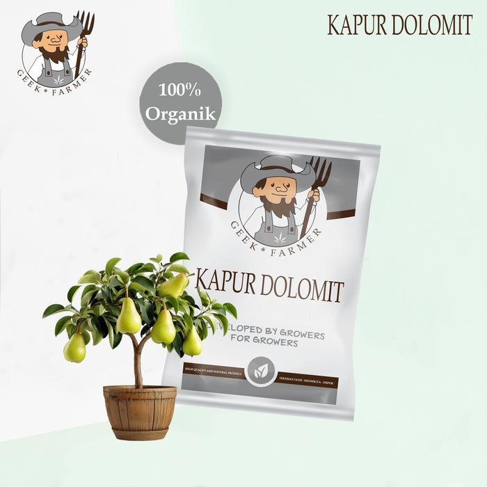 Terbaru Geek Farmer - Pupuk Kapur Pertanian Dolomit Premium