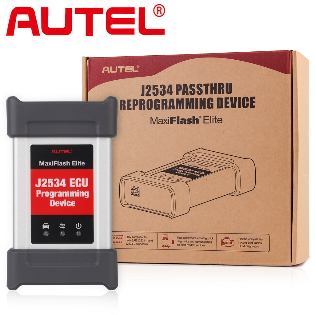 Autel MaxiFlash Elite J2534 ECU Programming Accessory Tool Original