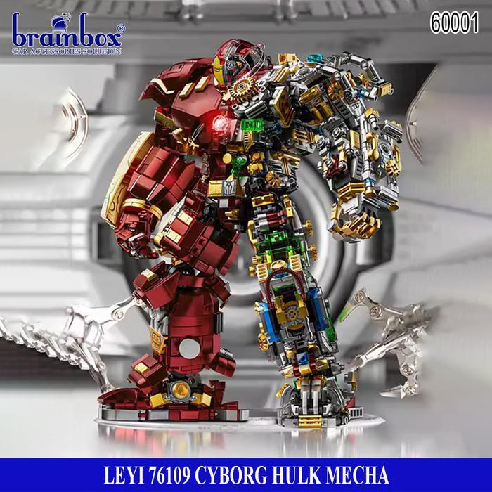 LEYI 76109 CYBORG HULK MECHA ROBOT BLOCK BRICK MAINAN BALOK BLOK BRICK