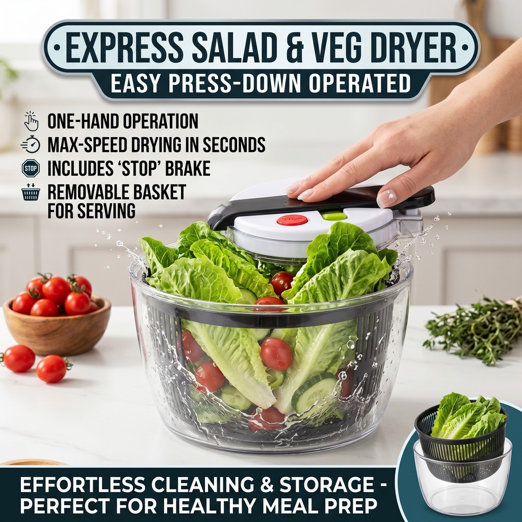 Vegetables Salad Spinner Lettuce Leaf Vegetable Dehydrator Multifunctional Vegetable Washer Salad