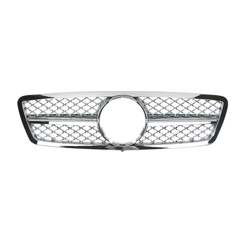 FRONT GRILLE GRILL UPPER BUMPER HOOD MESH GRID FOR MERCEDES-BENZ C CLASS W203 C200 C230 C240 C280