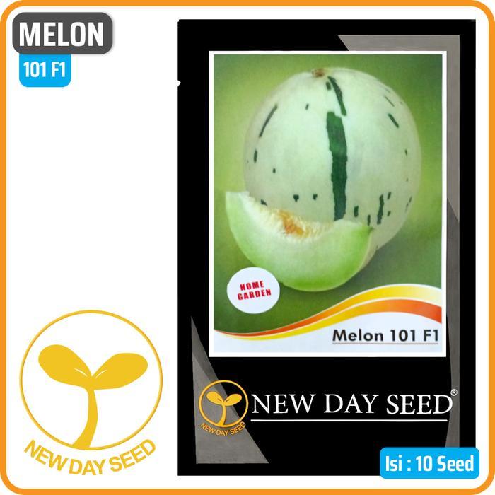 Terbaru Benih Melon 101 F1, 10 Seeds New Day Seed
