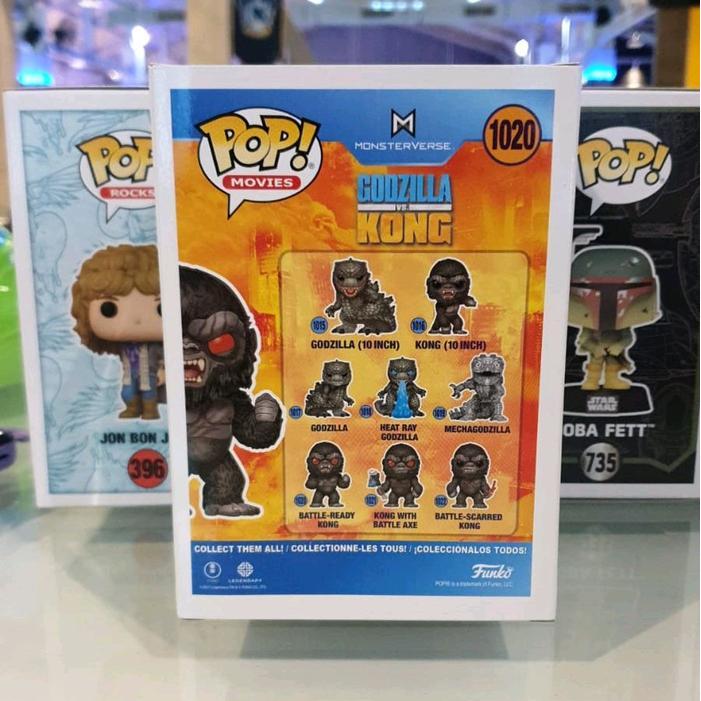 FUNKO POP GODZILLA VS KONG BATTLE READY KONG 1020