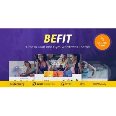 Be Fit - Tema WordPress
