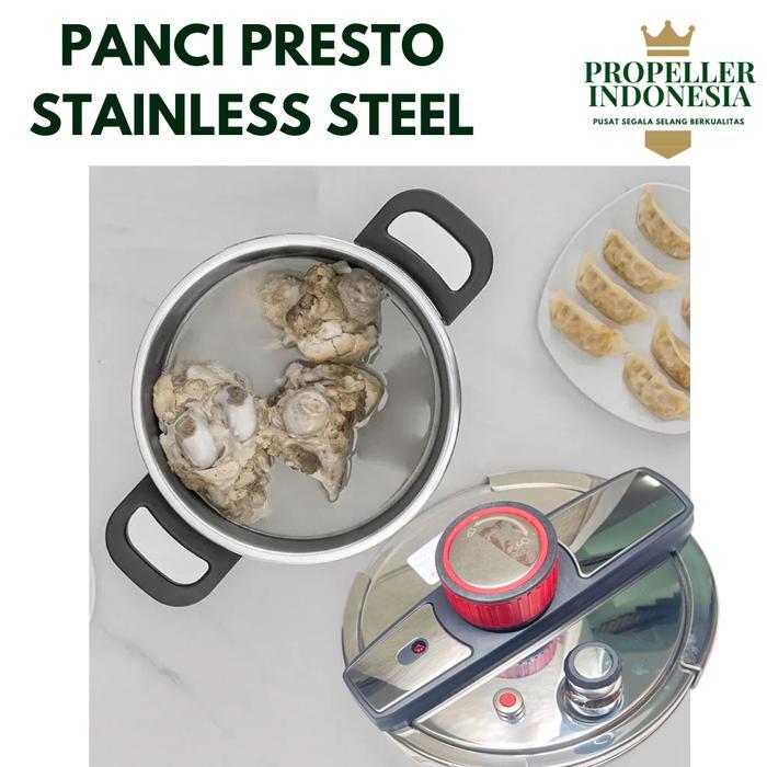 Jual Rugi Panci Presto Panci Masak Pelunak Makanan Presto Bahan Stainless