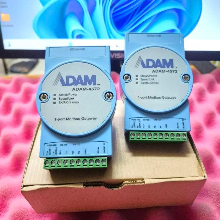 ADVANTECH ADAM-4572 1 PORT MODBUS SERIAL TO ETHERNET NETWORK SERVER/ADVANTECH ADAM-4572 1-PORT
