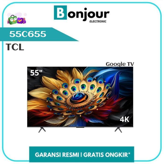 Kualitas Terbaik Smart Tv Tcl 55 Inch Qled Pro Tcl 55C655 4K Uhd Google Tv 55Inch C655