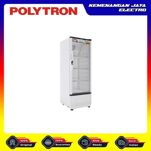 POLYTRON Showcase [180 L] SCN 181 - Putih