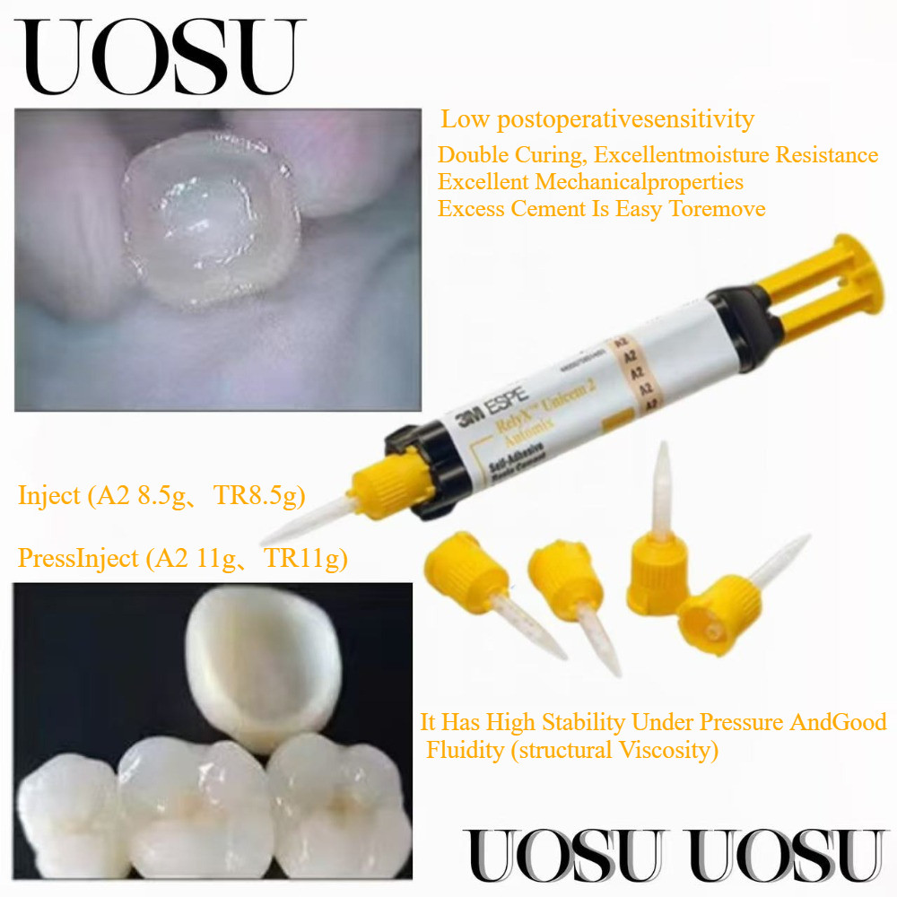 3M/ESPE U200 Self Bonding Resin Hydrocolloid Clicker TM Pack 8.5g Self Bonding Dental Filling