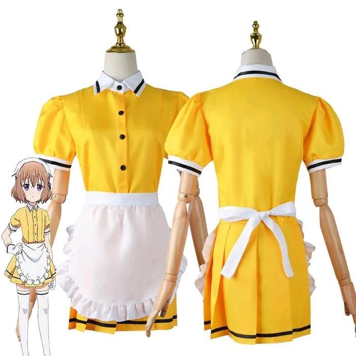 COSTUM COSPLAY SAKURANOMIYA MAIKA Karakter Kartun Anime