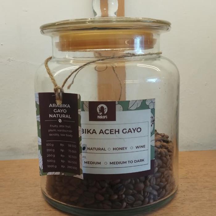 Nakopi Kopi Arabika Aceh Gayo Natural - Kopi Bubuk Arabika Aceh Gayo