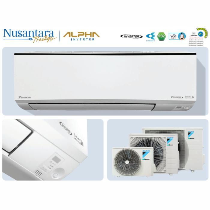 AC DAIKIN NUSANTARA PRESTIGE 1.5 PK FTKH 35 YV ALPHA INVERTER