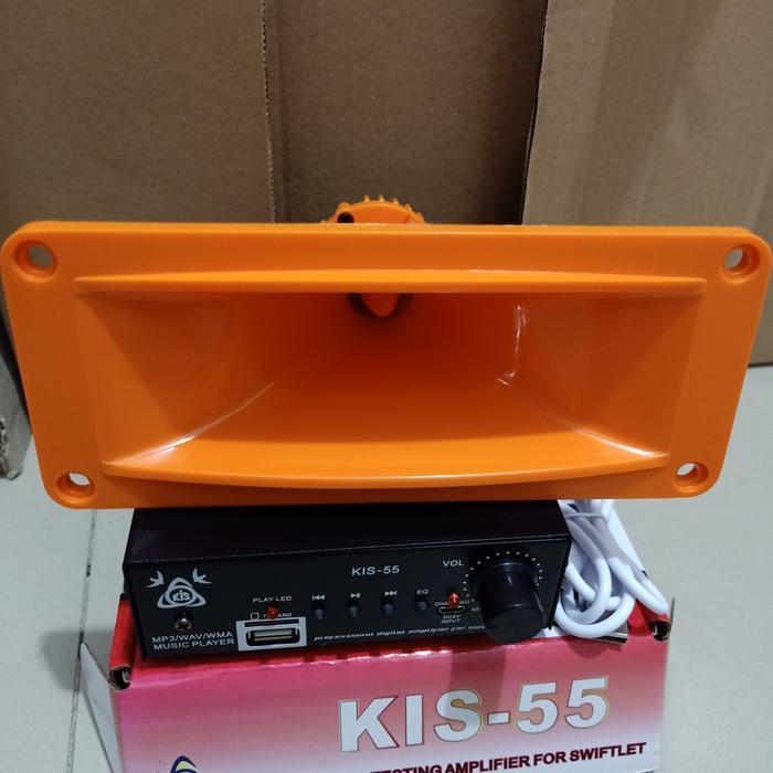 Paket cek lokasi Walet mini ampli dengan TWEETER Orange