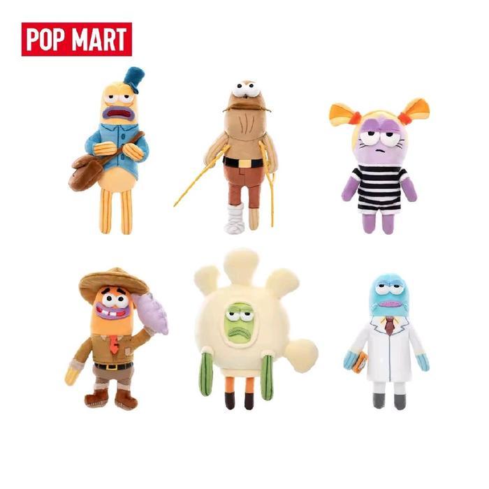 Pop Mart Residents Bikini Bottom Whimsical Plush Part 2 Blind Box