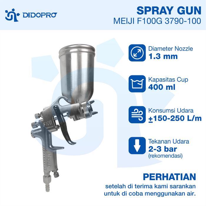 Spray Gun Meiji Model F 100 Spray Gun Meiji Model F 100/Spray Gun Meiji F100 Sprei Gun Meiji