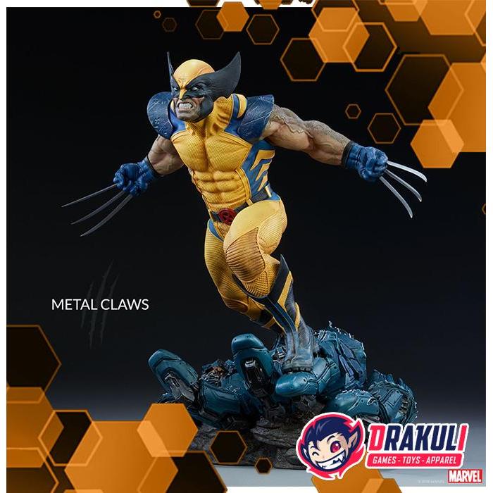 Promoo Statue Sideshow Collectibles 1/4 Wolverine Premium Format