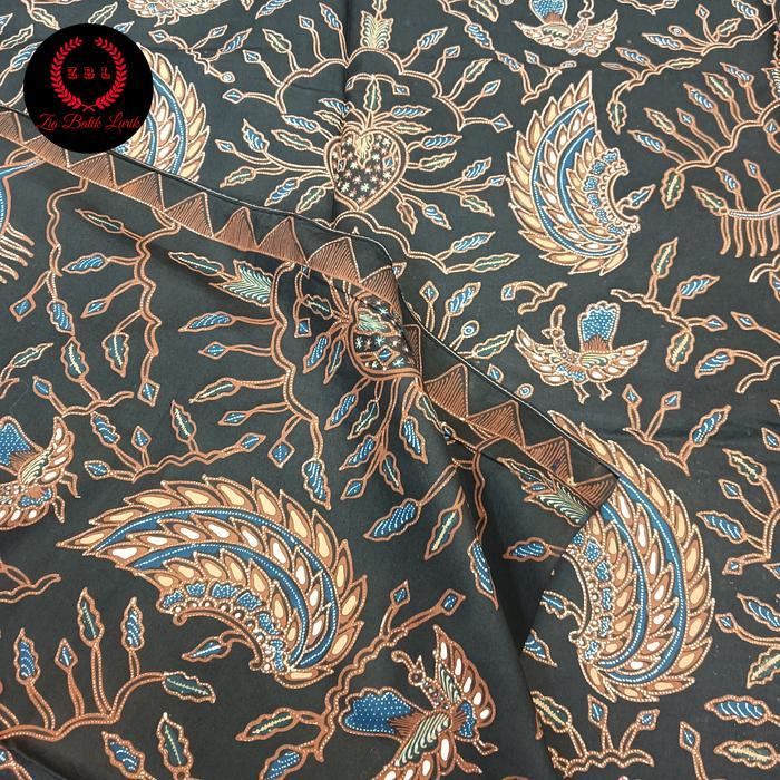 KAIN BATIK TULIS WARNA SOGA ALAM EXCLUSIVE SOGA BIRU