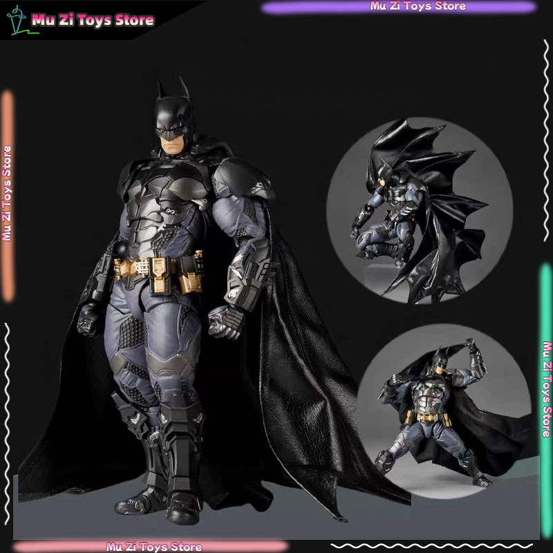 Factory Kaiyodo Amazing Yamaguchi Revoltech Batman Arkham Knight Ver Movie Action Figures Collection