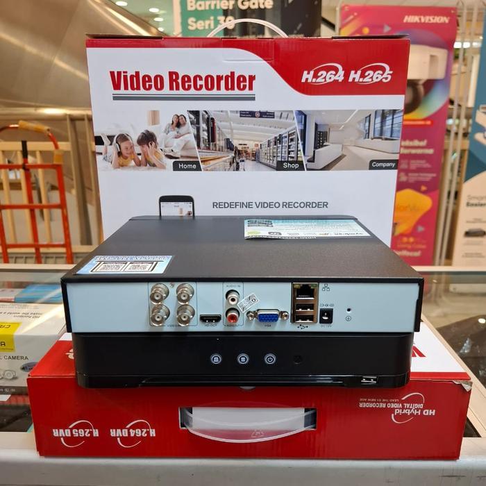 NEW DVR 4 CHANNEL 2MP SAMPAI 5MP 4K AUDIO SERIES