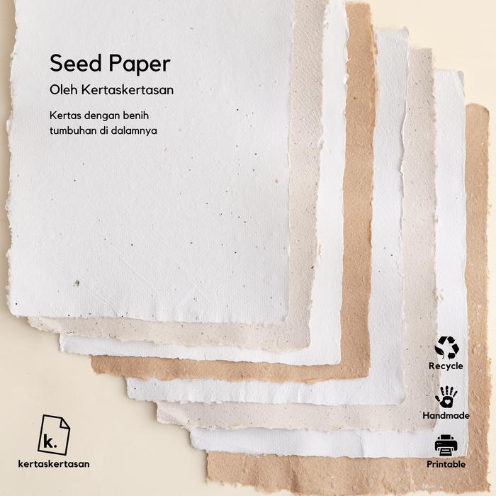 SALE Kertas Benih / Seed Paper Kertas Daur Ulang
