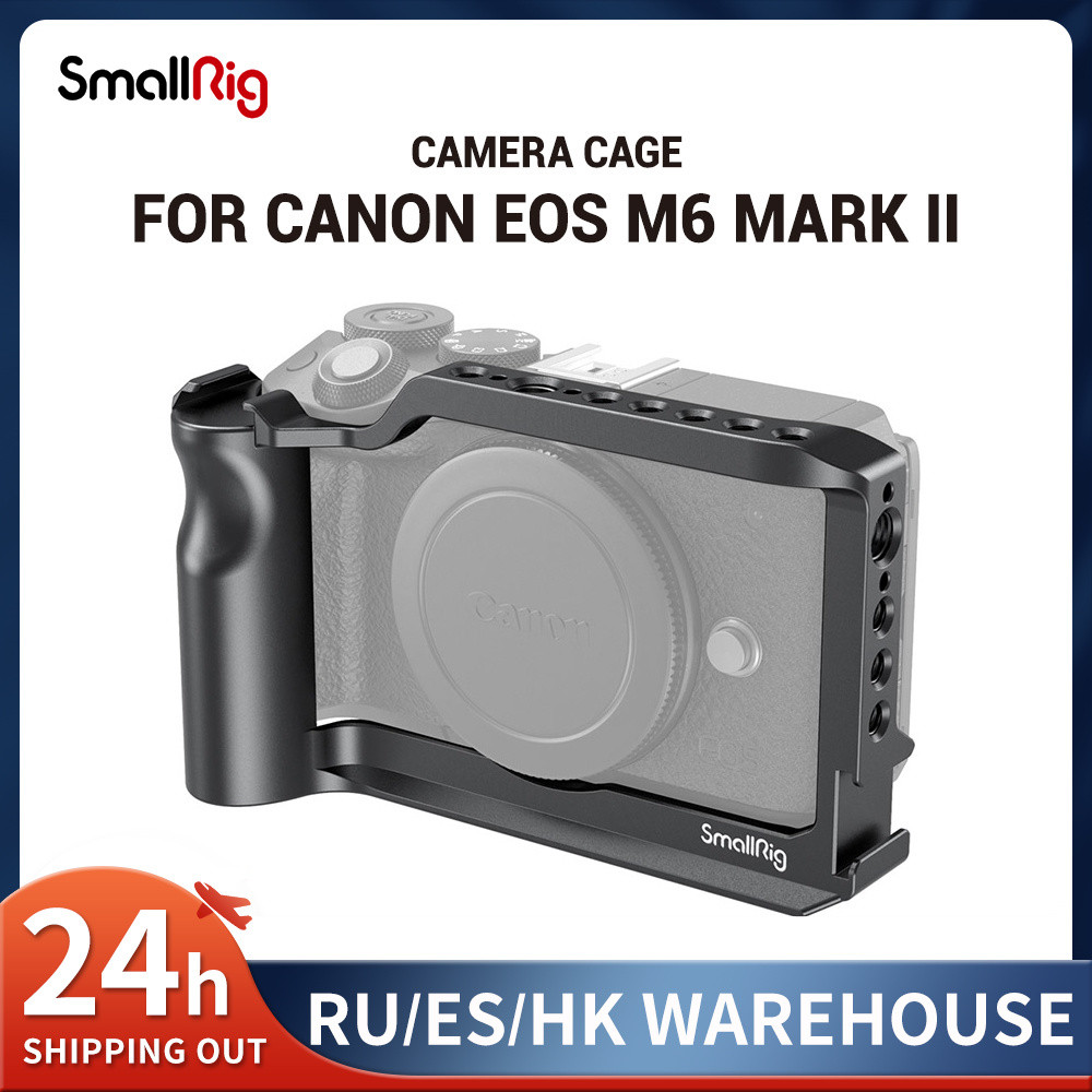 SmallRig Camera Cage Rig for Canon EOS M6 Mark II w/ Comfortable