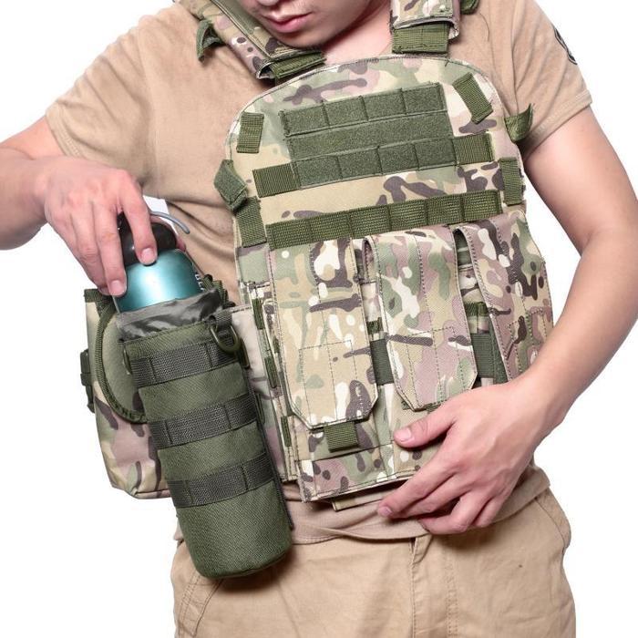 Tas Botol Minum Outdoor MOLLE / Sarung Botol Minum Tactical / Sarung Botol Tactical